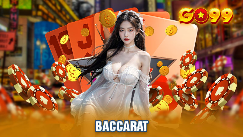 Baccarat là trò chơi phổ biến có lượng người chơi đông đảo tại sảnh game casino Go99