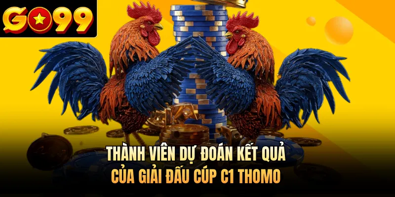Thành viên dự đoán kết quả của giải đấu cúp C1 Thomo